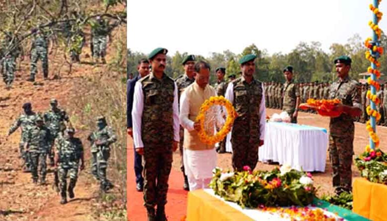 छत्तीसगढ़-बीजापुर में गमगीन माहौल में शहीद जवानों को दी श्रद्धांजलि, परिजनों को सीएम साय ने दी सांत्वना