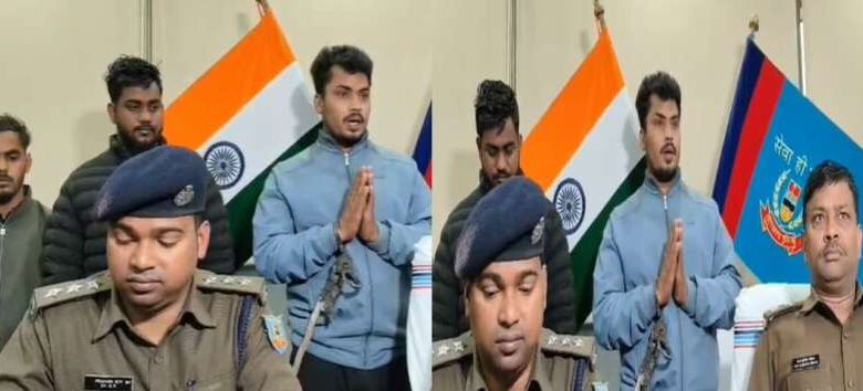 झारखंड पुलिस का नशे के खिलाफ कड़ा एक्शन, तीन आरोपियों से बरामद हुई ब्राउन शुगर