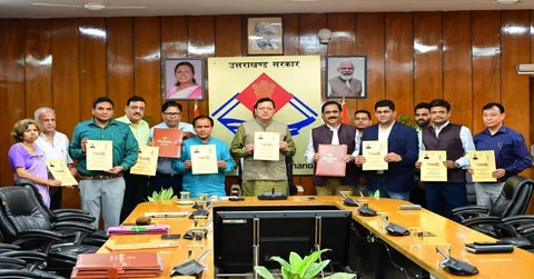 मेडिकल कॉलेजों में तीमारदारों के लिए बनेगा विश्राम गृह, मुख्यमंत्री धामी की उपस्थिति में MoU पर हस्ताक्षर,बोले- मरीजों के परिजनों को मिलेगा फायदा…. मेडिकल कॉलेजों में तीमारदारों के लिए बनेगा विश्राम गृह, मुख्यमंत्री धामी की उपस्थिति में MoU पर हस्ताक्षर,बोले- मरीजों के परिजनों को मिलेगा फायदा….